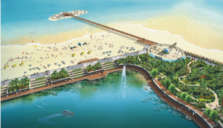 Shandong Rizhao seaside resort Sun City Planning